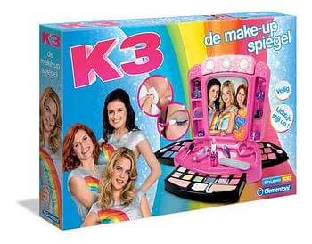 Aanbiedingen K3 de make-up spiegel - Clementoni - Geldig van 26/09/2020 tot 11/10/2020 bij ToyChamp