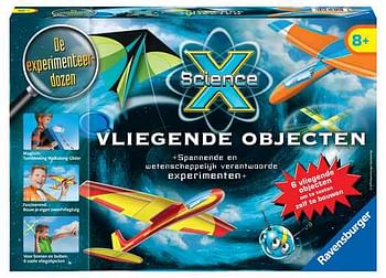 Aanbiedingen Science X Vliegende objecten - Ravensburger - Geldig van 26/09/2020 tot 11/10/2020 bij ToyChamp