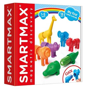 Aanbiedingen SmartMax My First Safari Animals - Smart - Geldig van 26/09/2020 tot 11/10/2020 bij ToyChamp