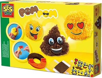 Aanbiedingen SES Pom Pom emoticons - SES - Geldig van 26/09/2020 tot 11/10/2020 bij ToyChamp