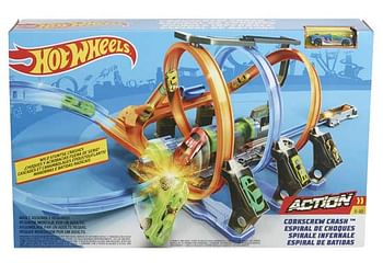 Aanbiedingen Hot Wheels Kurkentrekker Crash - Hot Wheels - Geldig van 26/09/2020 tot 11/10/2020 bij ToyChamp