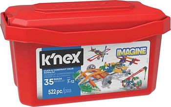 Aanbiedingen K'nex Value Tub 522 onderdelen - K'Nex - Geldig van 26/09/2020 tot 11/10/2020 bij ToyChamp