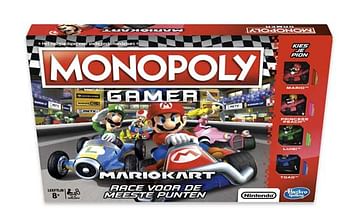 Aanbiedingen Monopoly Gamer Mario Kart - Monopoly - Geldig van 26/09/2020 tot 11/10/2020 bij ToyChamp