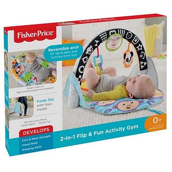 Aanbiedingen Fisher Price 2-in-1 Activiteitengym - Fisher-Price - Geldig van 26/09/2020 tot 11/10/2020 bij ToyChamp