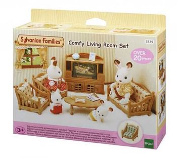 Aanbiedingen Woonkamerset - Sylvanian Families - Geldig van 26/09/2020 tot 11/10/2020 bij ToyChamp