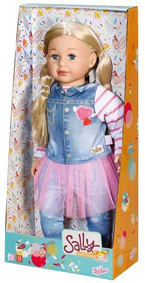 Aanbiedingen Sally 63cm met jeans outfit - Zapf creation - Geldig van 26/09/2020 tot 11/10/2020 bij ToyChamp