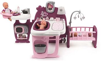 Aanbiedingen Baby Nurse Groot babyhuis verzorgings speelset - Smoby - Geldig van 26/09/2020 tot 11/10/2020 bij ToyChamp