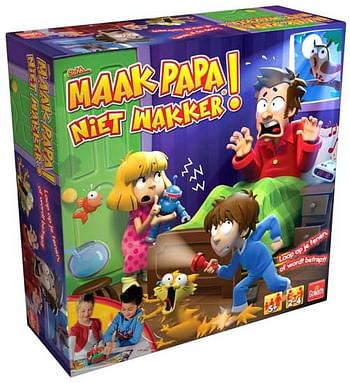 Aanbiedingen Maak papa niet wakker! - Goliath - Geldig van 26/09/2020 tot 11/10/2020 bij ToyChamp