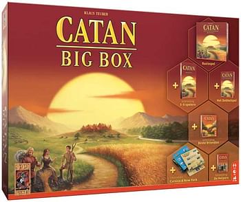 Aanbiedingen Catan: Big Box - 999games - Geldig van 26/09/2020 tot 11/10/2020 bij ToyChamp