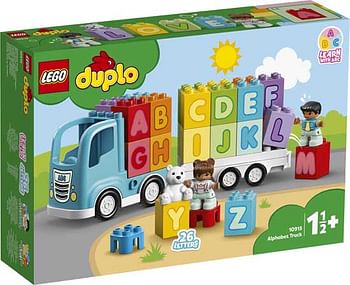 Aanbiedingen 10915 DUPLO Alfabet vrachtwagen - Lego - Geldig van 26/09/2020 tot 11/10/2020 bij ToyChamp