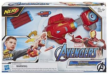 Aanbiedingen Avengers Iron Man Power Moves Role play set - Hasbro - Geldig van 26/09/2020 tot 11/10/2020 bij ToyChamp