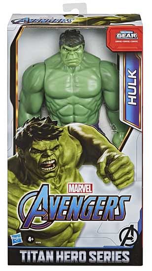 Aanbiedingen Avengers Titan Heroes Deluxe Hulk 30cm - Hasbro - Geldig van 26/09/2020 tot 11/10/2020 bij ToyChamp