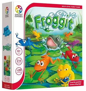 Aanbiedingen Smart Games Multiplayer Games - Froggit - Smart - Geldig van 26/09/2020 tot 11/10/2020 bij ToyChamp