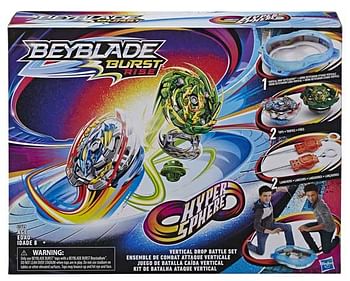 Aanbiedingen Beyblade Hypersphere Battle Set - Beyblade - Geldig van 26/09/2020 tot 11/10/2020 bij ToyChamp