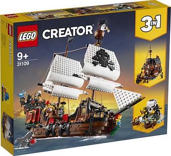 Aanbiedingen 31109 LEGO Creator Piratenschip - Lego - Geldig van 26/09/2020 tot 11/10/2020 bij ToyChamp