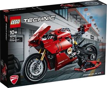 Aanbiedingen 42107 LEGO Technic Ducati Panigale V4 R - Lego - Geldig van 26/09/2020 tot 11/10/2020 bij ToyChamp