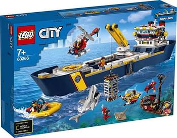 Aanbiedingen 60266 LEGO City Oceaan Onderzoekschip - Lego - Geldig van 26/09/2020 tot 11/10/2020 bij ToyChamp