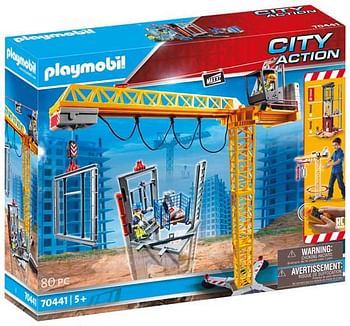 Aanbiedingen 70441 RC bouwkraan met bouwonderdeel - Playmobil - Geldig van 26/09/2020 tot 11/10/2020 bij ToyChamp