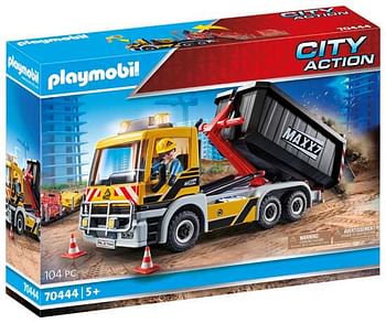 Aanbiedingen 70444 Vrachtwagen met wissellaadbak - Playmobil - Geldig van 26/09/2020 tot 11/10/2020 bij ToyChamp