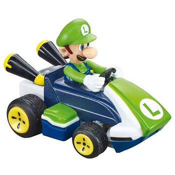 Aanbiedingen Carrera RC Mario Kart mini RC Luigi - Carrera - Geldig van 26/09/2020 tot 11/10/2020 bij ToyChamp