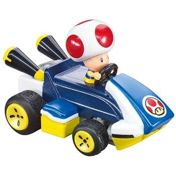 Aanbiedingen Carrera RC Mario Kart mini RC Toad - Carrera - Geldig van 26/09/2020 tot 11/10/2020 bij ToyChamp