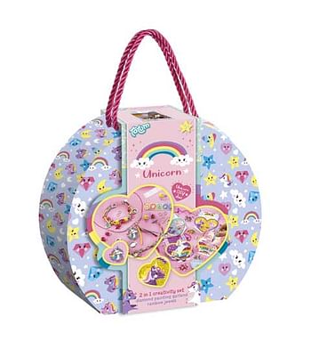 Aanbiedingen Unicorn 2-in-1 Creativity Set - Totum - Geldig van 26/09/2020 tot 11/10/2020 bij ToyChamp