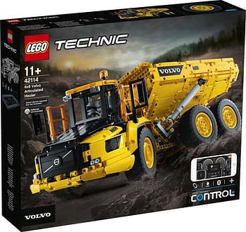 Aanbiedingen 42114 LEGO Technic Volvo 6x6 Truck met kieptrailer - Lego - Geldig van 26/09/2020 tot 11/10/2020 bij ToyChamp