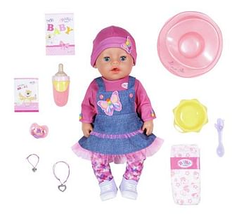 Aanbiedingen Baby Born Soft Touch Jeans Girl 831298 - Zapf creation - Geldig van 26/09/2020 tot 11/10/2020 bij ToyChamp