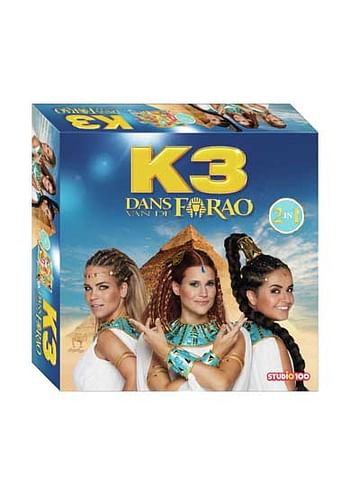 Aanbiedingen K3 Dans van de Farao spel - Studio 100 - Geldig van 26/09/2020 tot 11/10/2020 bij ToyChamp