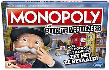 Aanbiedingen Monopoly Slechte Verliezers NL - Monopoly - Geldig van 26/09/2020 tot 11/10/2020 bij ToyChamp