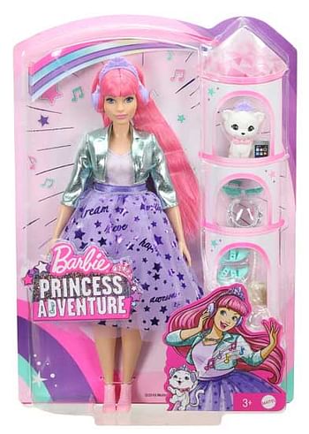 Aanbiedingen Barbie Princess Adventure - Deluxe Prinses Daisy - Barbie - Geldig van 26/09/2020 tot 11/10/2020 bij ToyChamp