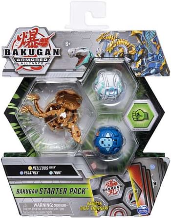 Aanbiedingen Bakugan Starter 3-pack Season 2 - Bakugan - Geldig van 26/09/2020 tot 11/10/2020 bij ToyChamp