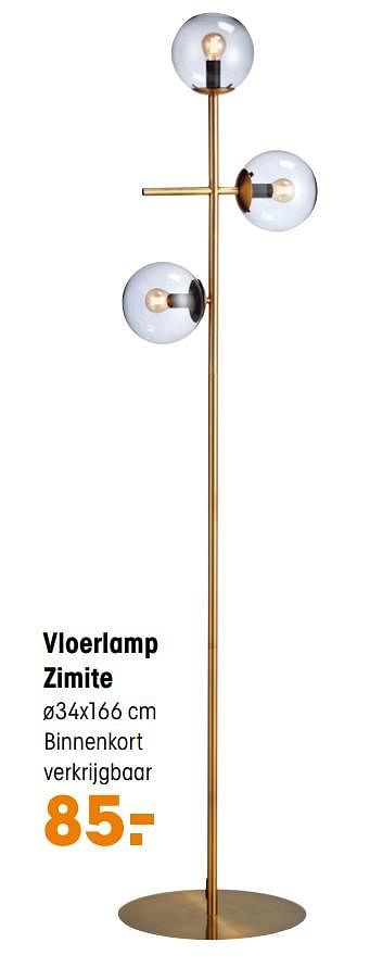 Aanbiedingen Vloerlamp zimite - Huismerk - Kwantum - Geldig van 28/09/2020 tot 11/10/2020 bij Kwantum