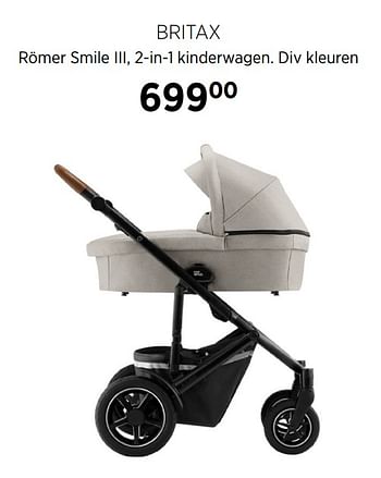 Aanbiedingen Britax römer smile iii 2-in-1 kinderwagen - Britax - Geldig van 22/09/2020 tot 19/10/2020 bij Babypark
