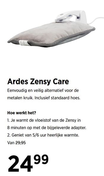 Aanbiedingen Ardes zensy care - Zensy - Geldig van 22/09/2020 tot 19/10/2020 bij Babypark