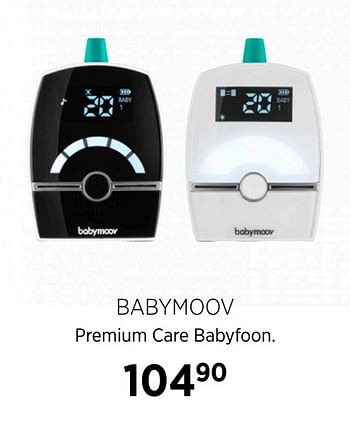 Aanbiedingen Babymoov premium care babyfoon - BabyMoov - Geldig van 22/09/2020 tot 19/10/2020 bij Babypark