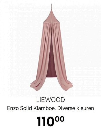 Aanbiedingen Liewood enzo solid klamboe - Liewood - Geldig van 22/09/2020 tot 19/10/2020 bij Babypark