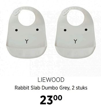 Aanbiedingen Liewood rabbit slab dumbo grey - Liewood - Geldig van 22/09/2020 tot 19/10/2020 bij Babypark