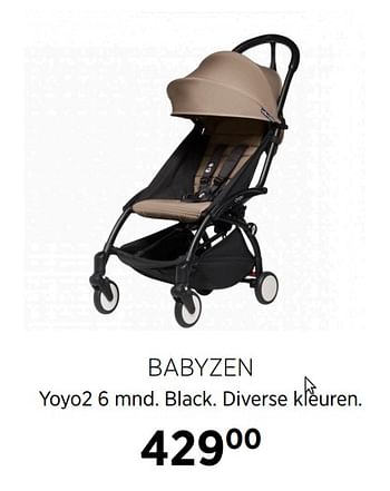 Aanbiedingen Babyzen yoyo2 6 mnd - Babyzen - Geldig van 22/09/2020 tot 19/10/2020 bij Babypark