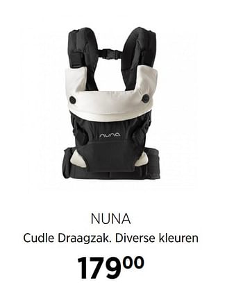 Aanbiedingen Nuna cudle draagzak - Nuna - Geldig van 22/09/2020 tot 19/10/2020 bij Babypark