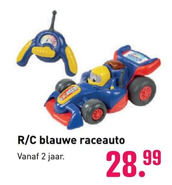 Aanbiedingen R-c blauwe raceauto - Clementoni - Geldig van 04/10/2020 tot 06/12/2020 bij Multi Bazar