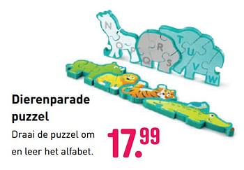 Aanbiedingen Dierenparade puzzel - Hape - Geldig van 04/10/2020 tot 06/12/2020 bij Multi Bazar