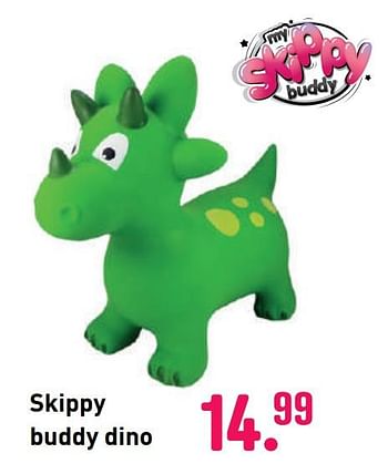 Aanbiedingen Skippy buddy dino - Skippy - Geldig van 04/10/2020 tot 06/12/2020 bij Multi Bazar