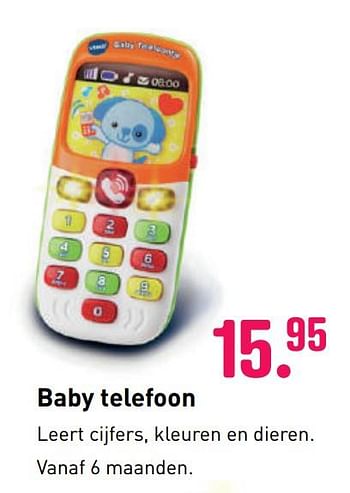 Aanbiedingen Baby telefoon - Vtech - Geldig van 04/10/2020 tot 06/12/2020 bij Multi Bazar