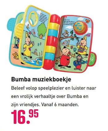 Aanbiedingen Bumba muziekboekje - Vtech - Geldig van 04/10/2020 tot 06/12/2020 bij Multi Bazar