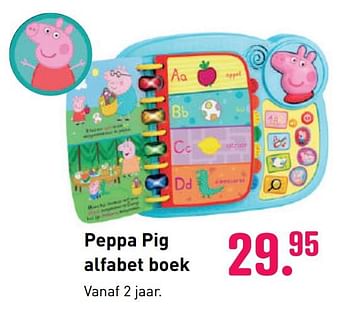 Aanbiedingen Peppa pig alfabet boek - Vtech - Geldig van 04/10/2020 tot 06/12/2020 bij Multi Bazar