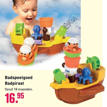 Aanbiedingen Badspeelgoed badpiraat - Tomy - Geldig van 04/10/2020 tot 06/12/2020 bij Multi Bazar