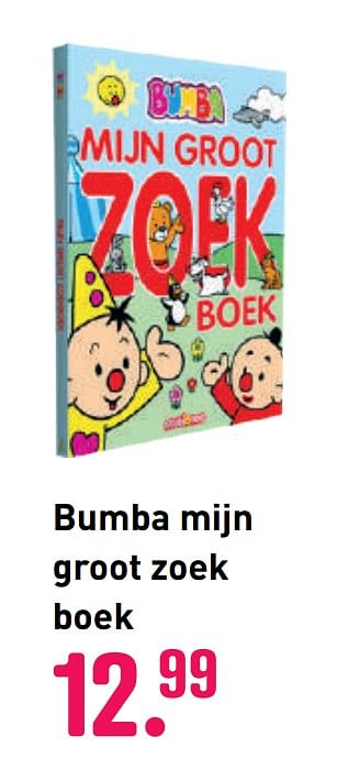 Aanbiedingen Bumba mijn groot zoek boek - Studio 100 - Geldig van 04/10/2020 tot 06/12/2020 bij Multi Bazar