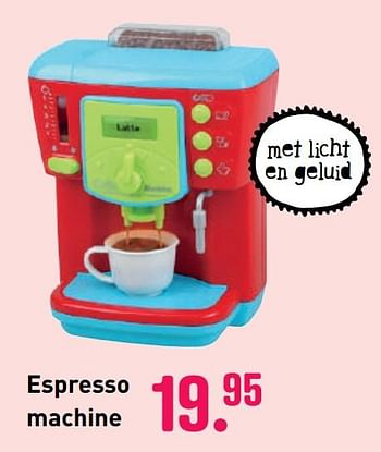 Aanbiedingen Espresso machine - Play-Go - Geldig van 04/10/2020 tot 06/12/2020 bij Multi Bazar