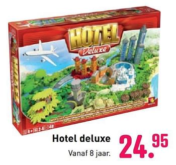 Aanbiedingen Hotel deluxe - Zygomatic - Geldig van 04/10/2020 tot 06/12/2020 bij Multi Bazar